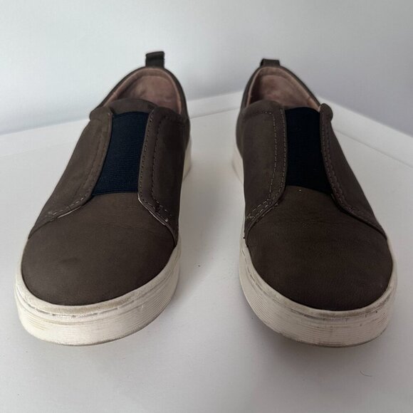 Sofft Womens Safia Leather Slip On in Olive - Picture 3 of 6